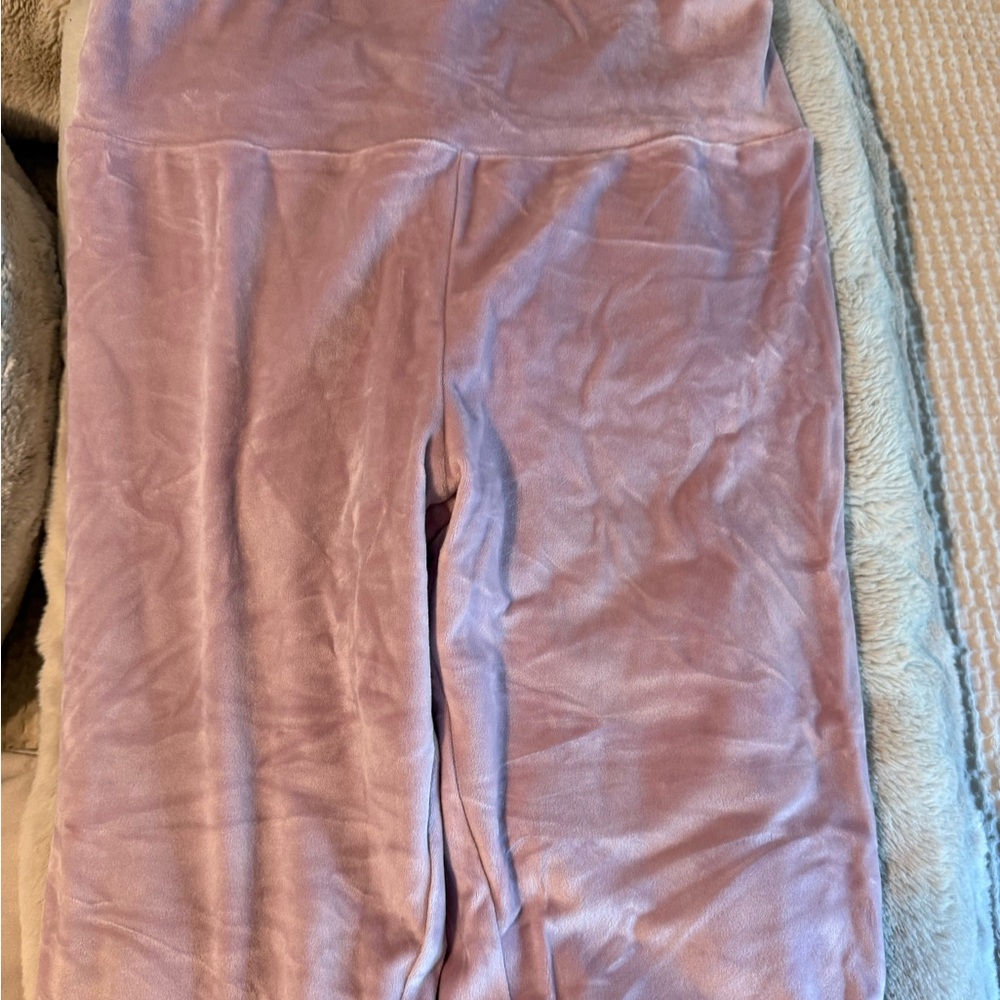 Velour lounge pants